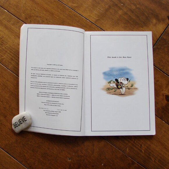 Bone The Great Cow Race Jeff Smith Scholastic 1st Printing 2005 Comic Comedy - Picture 3 of 5